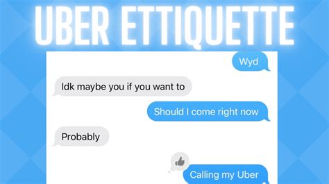 uber etiquette|More.